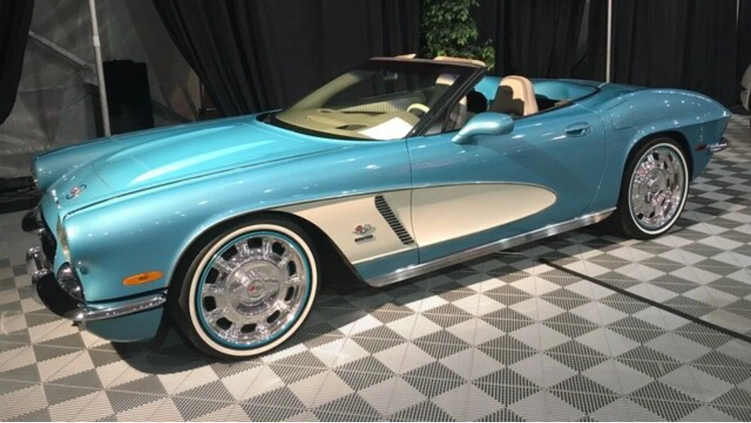 Click to Enlarge-Esc to Close Corvette Generations/C5/C5 2003 to 1962 C1 CRC Green Retrovette.webp